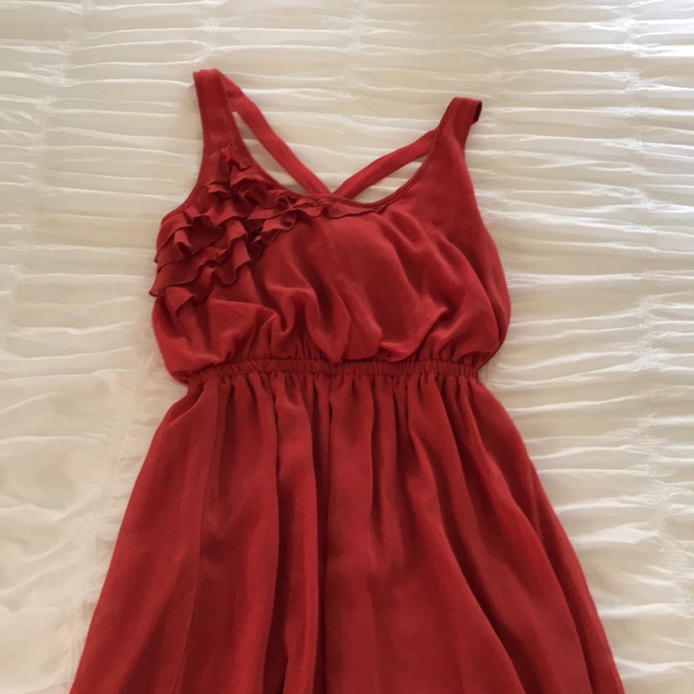 Xhilaration Burnt orange dress